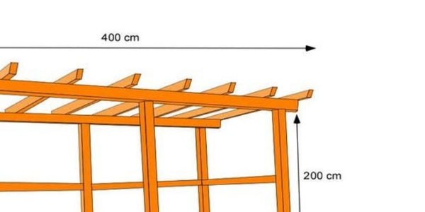 DIY | Σχέδια για ξύλινη πέργκολα