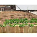 Ξύλινο Φραχτάκι Καρφωτό για Παρτέρια/Μποστάνια